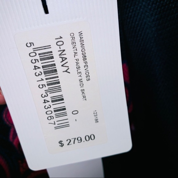 Ted Baker London Oriental Paisley Midi Skirt - Picture 7 of 8